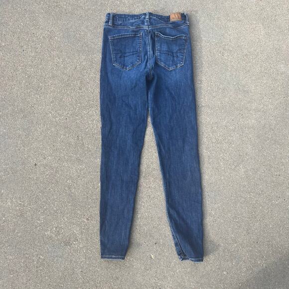 AEO Super Hi Rise Jegging 6 Long Next Level Stretch - Picture 4 of 7